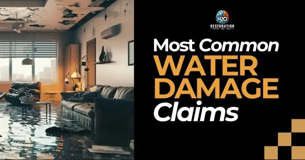 Most Common Water Damage Claims