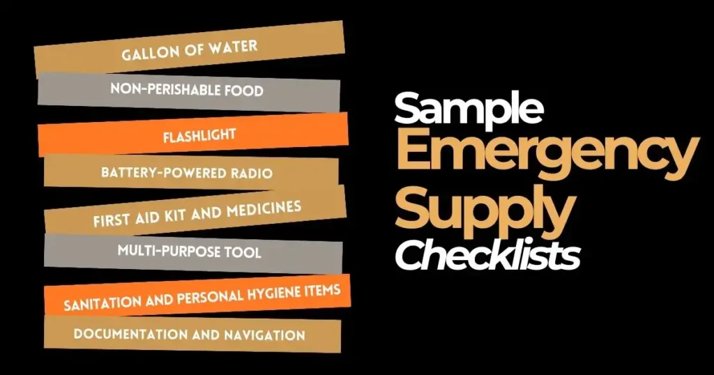 sample-Emergency-Supply-Checklists