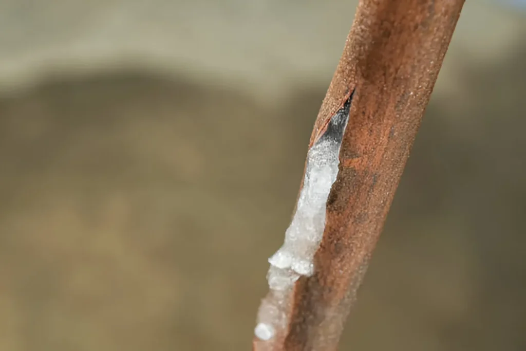 frozen pipe