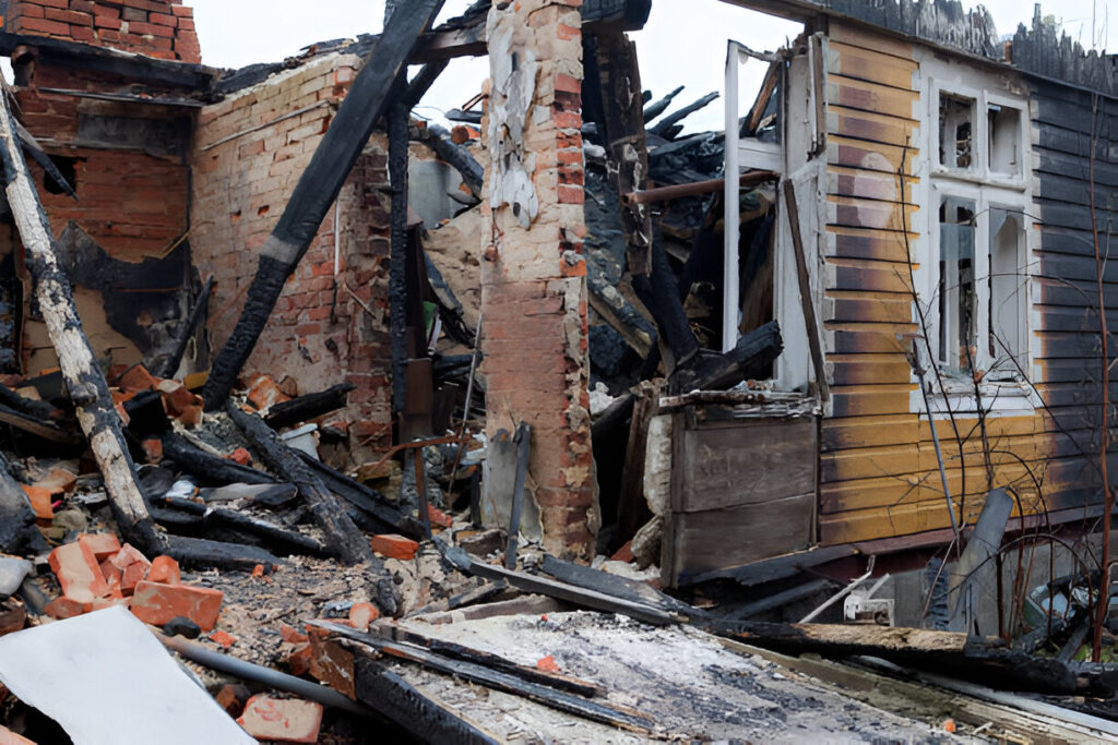 fire damaged restoration