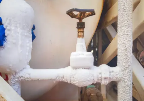 Frozen pipe repair