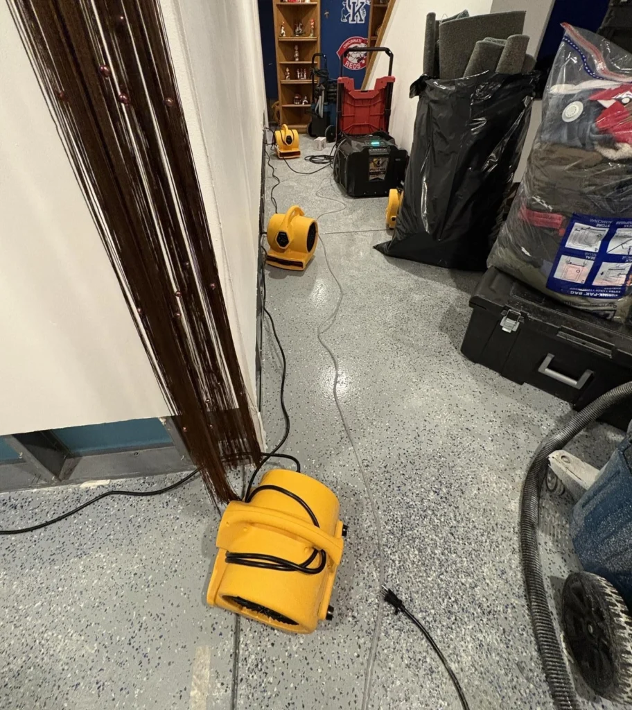 water drying cincinnati