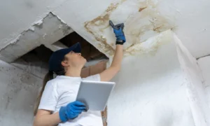 ceiling water damage repair cost